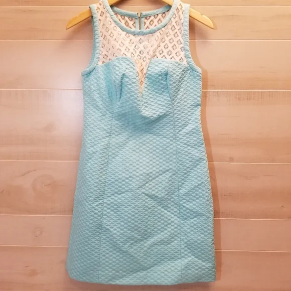 Lilly Pulitzer Vandalia Shift Dress - Serene Blue - Picture 2 of 13